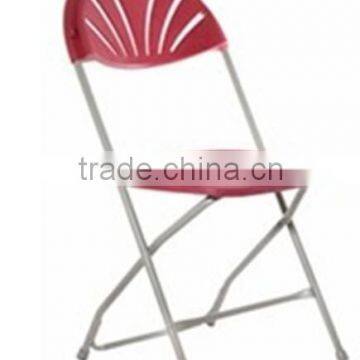 2014 Hot Sale Colorful Folding Metal Chair Without Armrest HC-D019