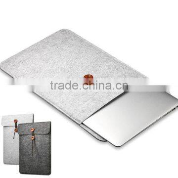 Envelop Style Wool Felt Laptop Case Sleeve for MacBook Pro/Air 11", 12'', 13", 15"