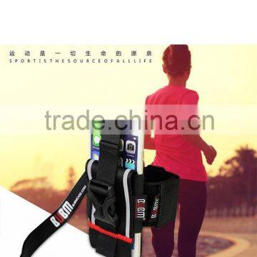 Red Outdoor Running Sport Armband Xiaomi Case Gym Mobile Phone Arm Holder Armband for Mate 7/ Note II/ Note 3