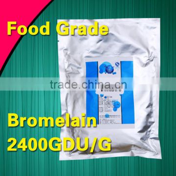 Food grade bromelain enzyme powder 2400gdu/g bromelain