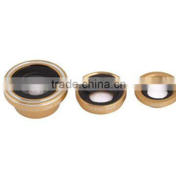 New 3 In 1 Wide Angle Macro Fisheye Lens For Mobile Phone