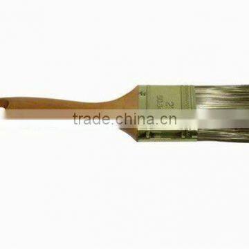 Polyester bristle flat paint brush