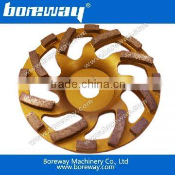 boreway supply high quality 6'' 150mm diamond cup wheel for granite