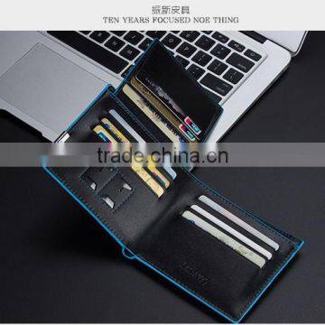Online Shooping High Quality Money Clip Leather Mens Wallet Brand Baellerry photo-5