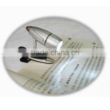 Bullet Shape LED Book Light with clip