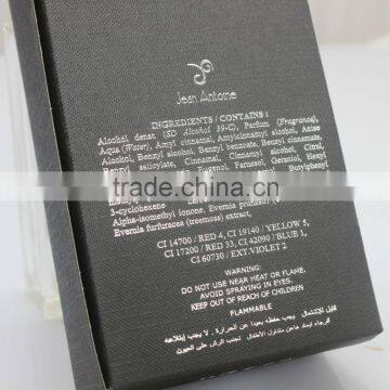 Black Plastic Hanging Hook Perfume Packaging Magnet Box photo-2