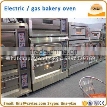 Electric pizza oven / gas bakery deck oven