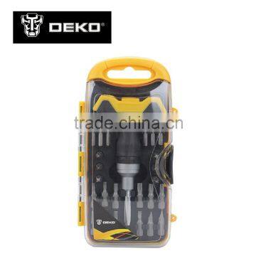 High Quality New 25pcs Ratchet Screwdriver Set Bits Set DEKO GHT25S