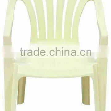 high qualit customize plastic white arm chair mould