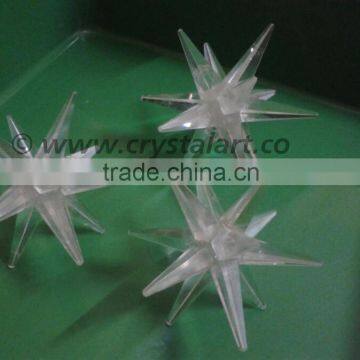 CRYSTAL QUARTZ 16 POINT STAR