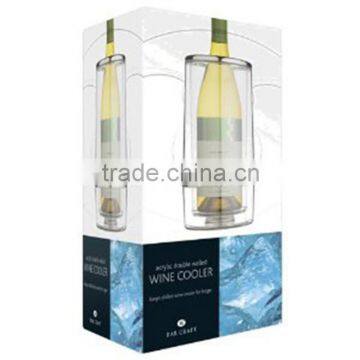 Custom acrylic fake wine bottles for display