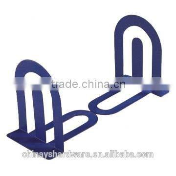 Blue high grade customized metal bookend