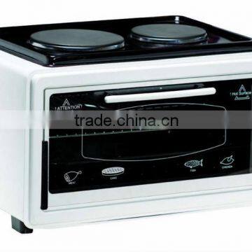 MIDI OVEN WITH TWO HOT PLATES