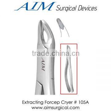 Dental Extracting Forceps Cryer Upper Incisors 105A