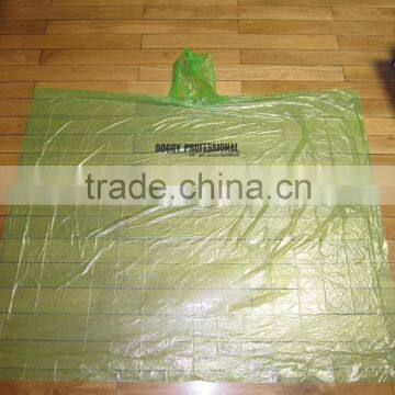 2016 Logo Printed Promotional Transparent PE Raincoat Disposable Plastic Raincoat photo-4