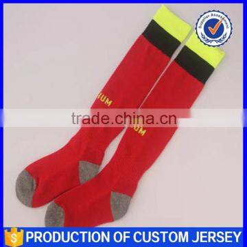 2016Manufacturer Customized Kid Towel Soccer Socks