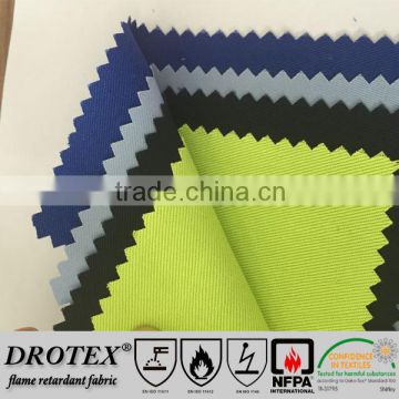 100% cotton fire proof fabric for safety clothing