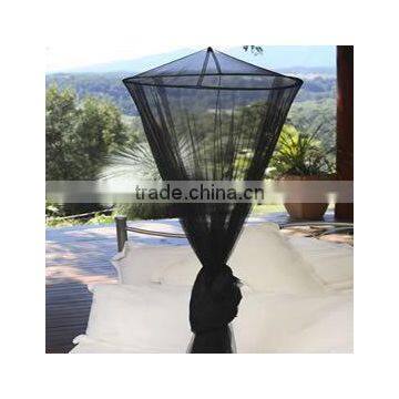 white conical mosquito net