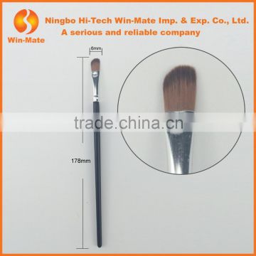 fashionable Chinese style FREE samples nylon Hair Makeup Angle Eye Shadow Brush