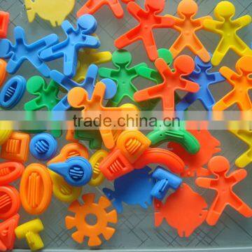 plastic building connector toys