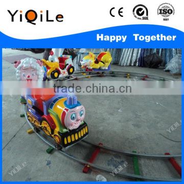 Electric amusement kids train amusement ride train indoor train ride