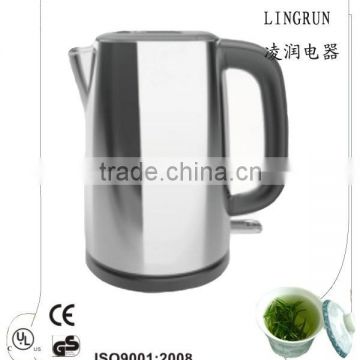 Graceful stainless steel tea kettle