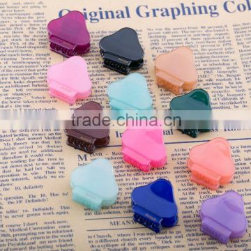 Pure color hair ornament resin material hair claw simple hair claw clip for girls