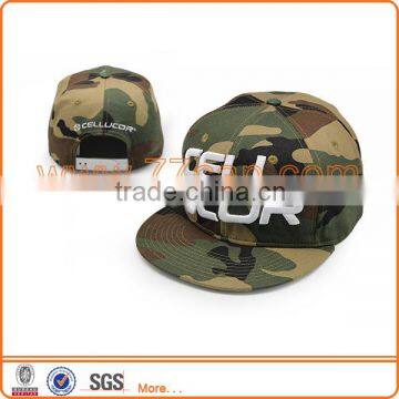 Top Quality Snapback Cap 2016 Camo Wholesale Custom Snapback Cap