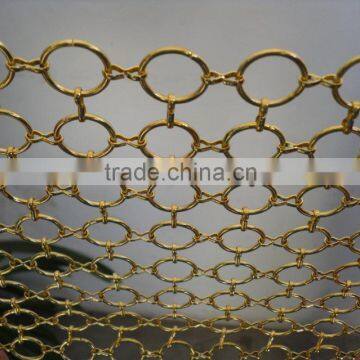 Metal screen mesh for room divider
