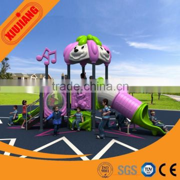 New pink series cute dog design kids outdoor playground sets