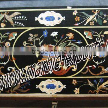 Marble Inlay Rectangle Table Top