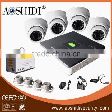 Hot sale 1080P IP Camera system NVR Kit 4CH ip camera kit