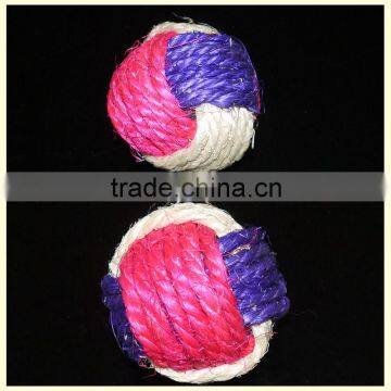 Pet Products Sisal Cat Toy Ball