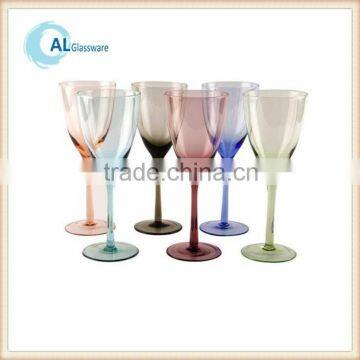 colored wine glass stemware gift boxes wholesale, colored cocktail martini glass