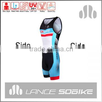 Custom lycra sublimation triathlon suit