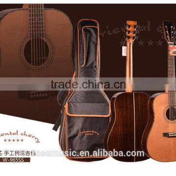 41inch the Best Quality Handmade Acoustic Guitar DAddario String With Bag (W-965SS)