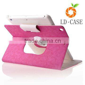 factory wholesale 360 Degree Smart Slim Leather Tablet Cover Case For Ipad with auto mangent