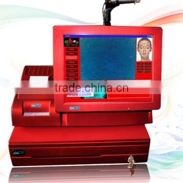 2014 hot sale! CE approved best professional skin analyzer / magic mirror facial skin analysis