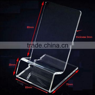 2017 Best Selling Wholesale Acrylic Cell Phone Holders with free sample