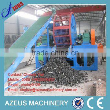 Hot sale tyre shredder machine prices with good quality blades and knives