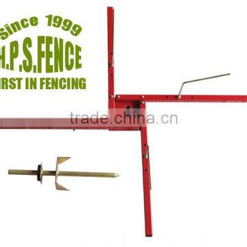 Electric fence wire spinner for different fencing wire coils