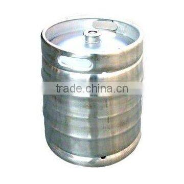 stainless steel beer keg