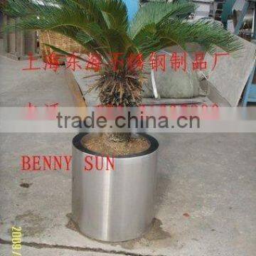 stainless steel flowerpot