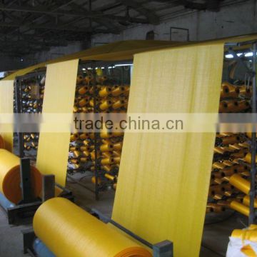 2016 yellow color pp woven sack rolls