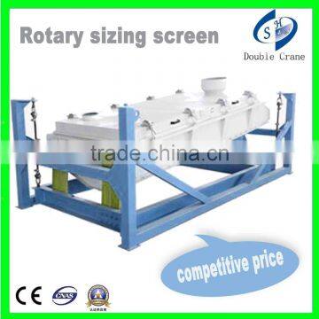 Animal feed rotary sizing screen / vibrating screener for feed pellet
