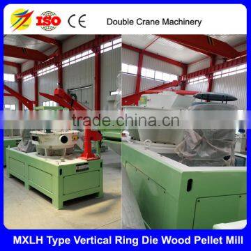 New design automatic wood pellet making machine for sale from Shandong double crane