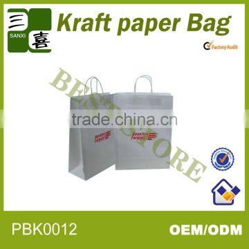 Various Eco-friendly and recyclable paper bags for clothes