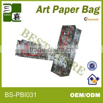 2013 wholesale cheap paper wine bag from China