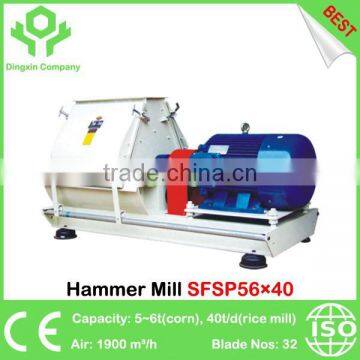 China Best Corn Hammer Mill SFSP56*40