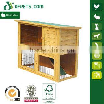 Indoor Wooden Rabbit Hutch With Ladder